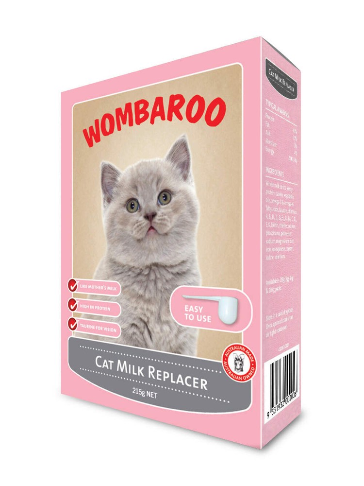 Wombaroo Cat Milk Replacer for Kittens