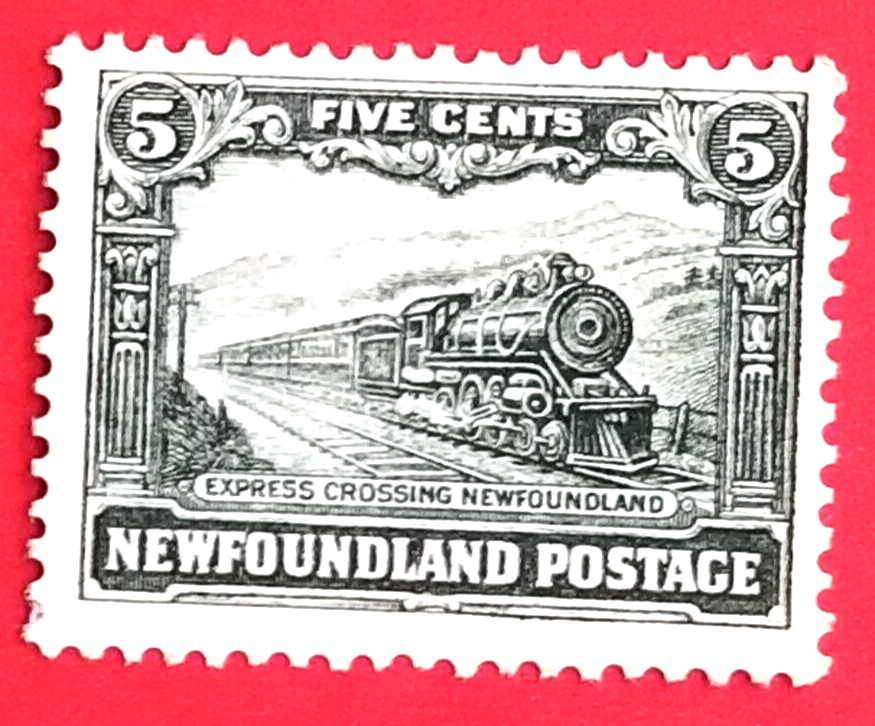 Canada Newfoundland #167 (un-wmk'd) Labrador Publicity Issue 2 Express Train MNG