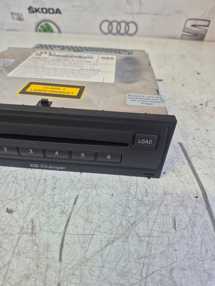 AUDI Q7 2010 CD CHANGER HEAD UNIT 4F0035110A