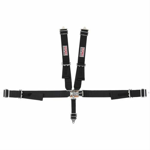G-Force 6100BK Harness Complete 5-Point Latch & Link Black