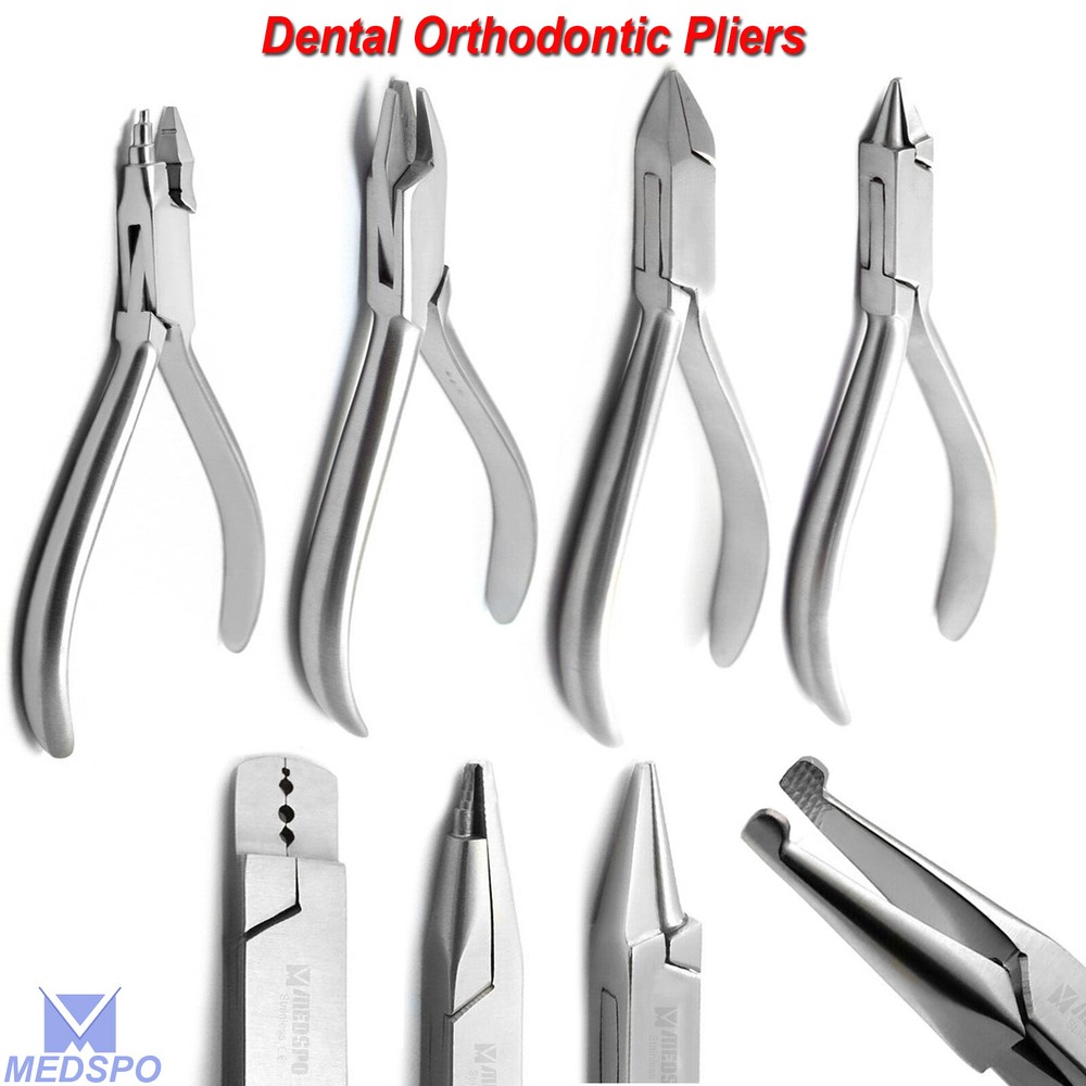 Dental Wire Bending Loop Forming Tooth Braces Plier Orthodontic Instruments New