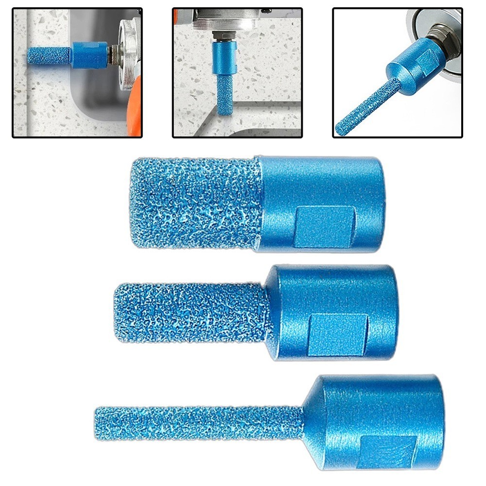 Milling Cutting Finger Bit Blue Efficient Performance M10 Thread 6/10/15mm