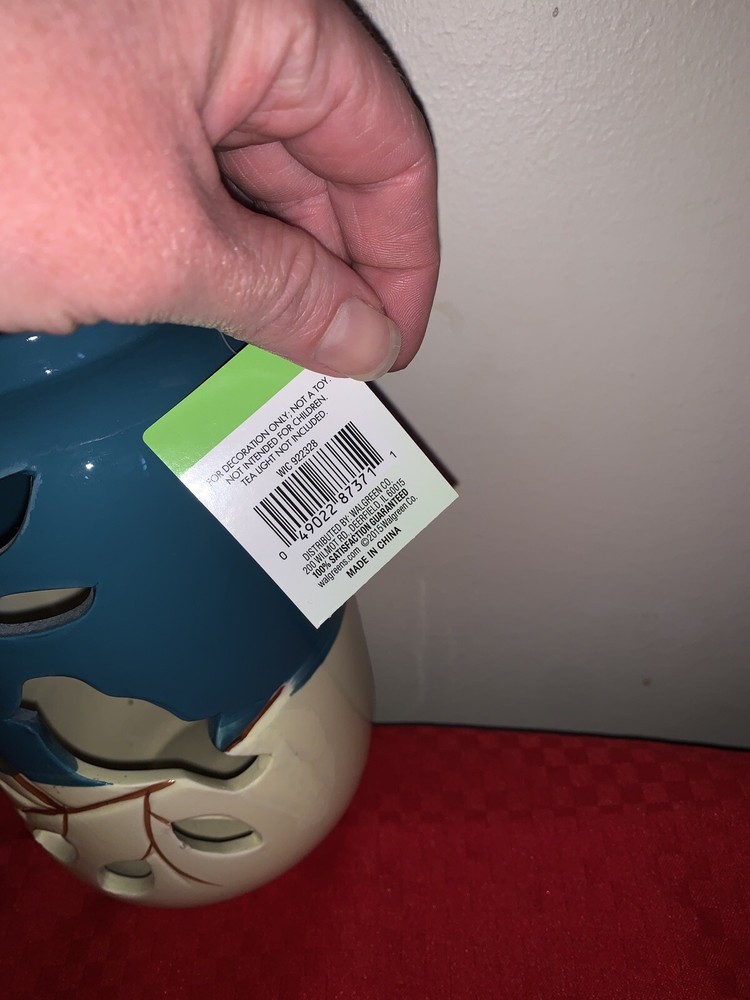 NEW WITH TAGS ~ Living Solutions Ceramic Bird Tea Light Holder Nice!!