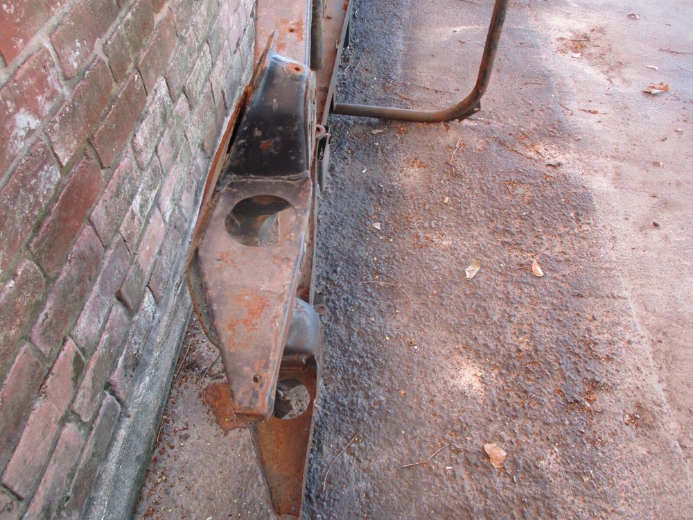 1950 MGTD frame, right hand drive