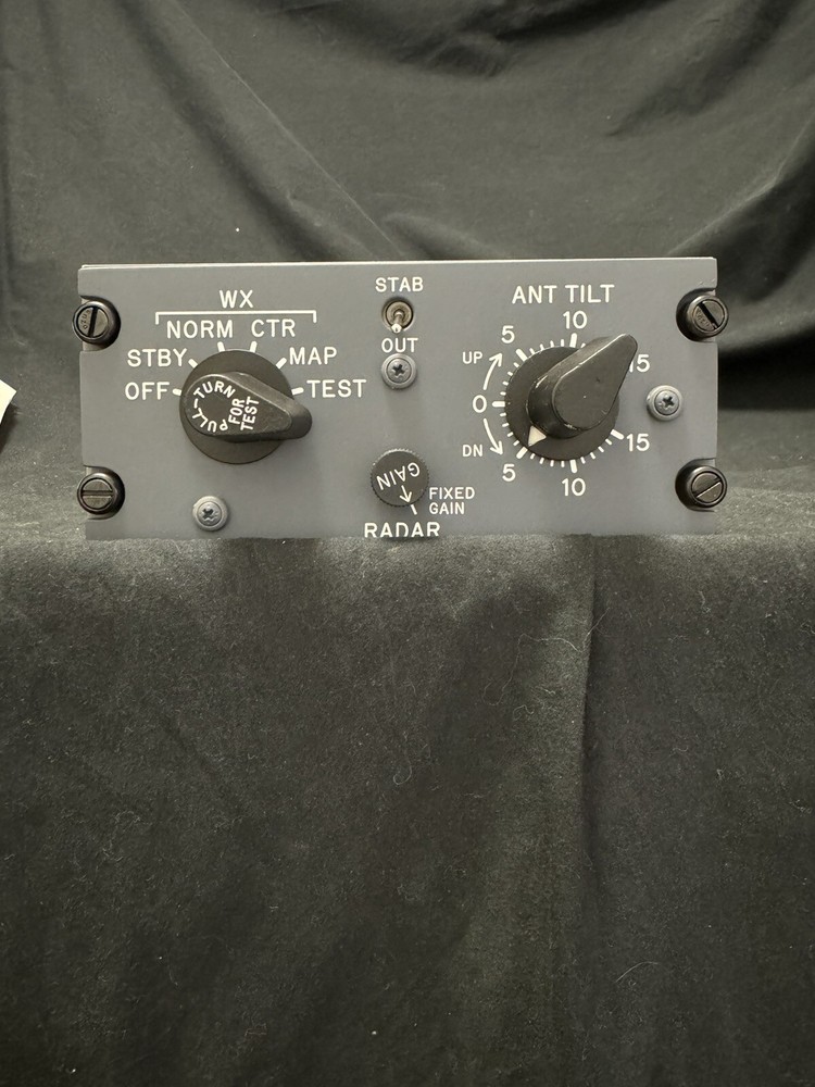 Radar Control Panel; G-2228; 21; REPAIRED