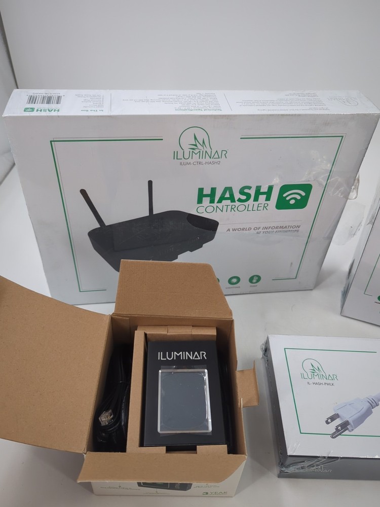 Iluminar Hash Grow Light and Environmental Controller ,Sensor & Touch Ctrl Lot