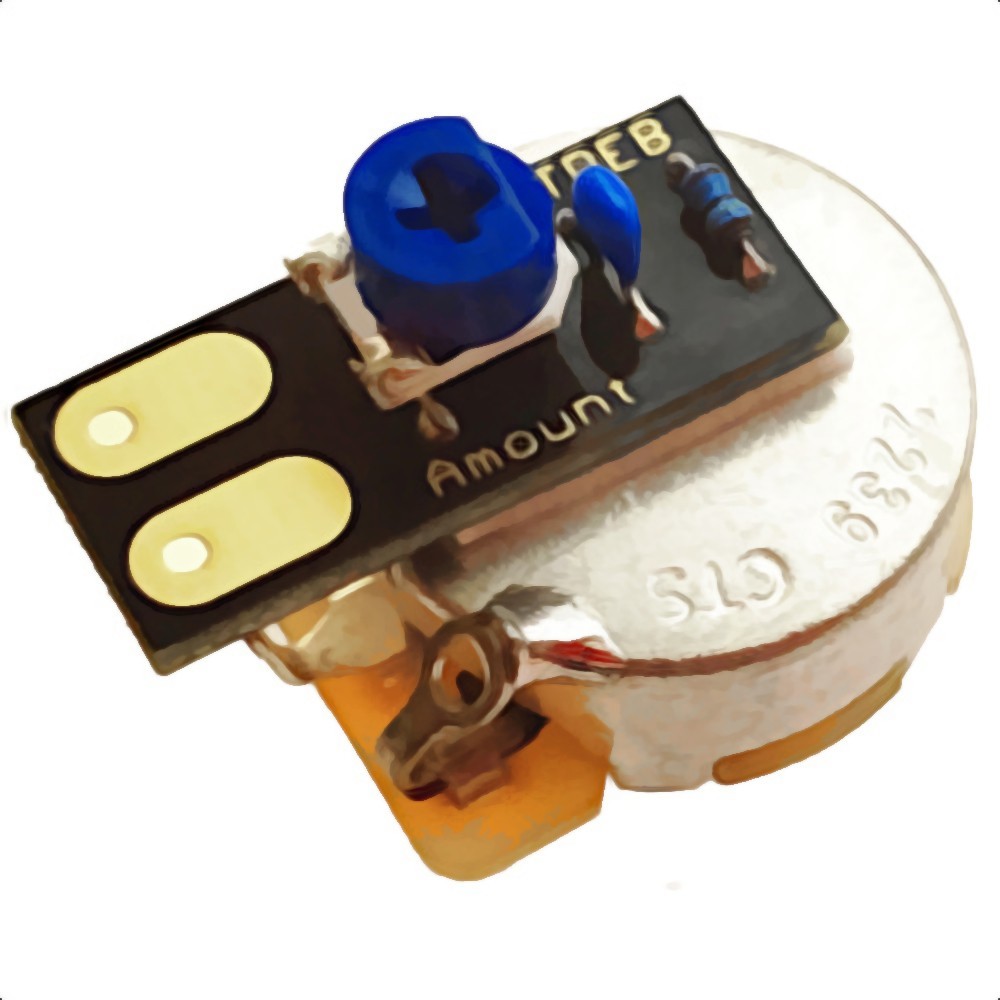 CTS 500K Pro Guitar Pot w/ Variable Treble Bleed Circuit