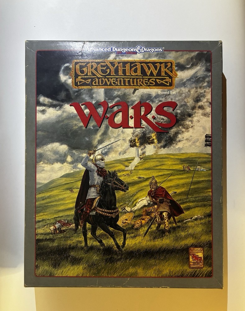 Greyhawk Adventures - Wars  AD&D  Boxed Set 1068 TSR