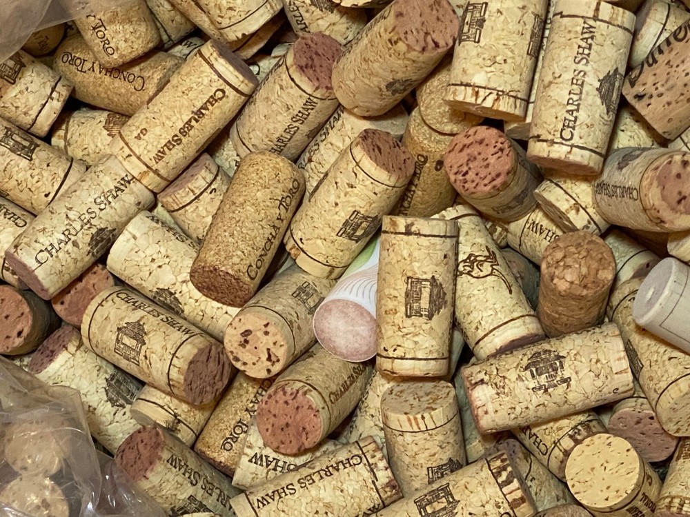 534 Natural Wine Corks Assorted Variety Crafts