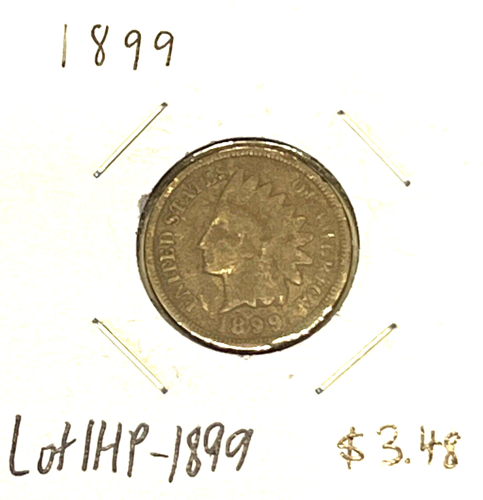 1899 Indian Head Cent Penny - Combined Shipping