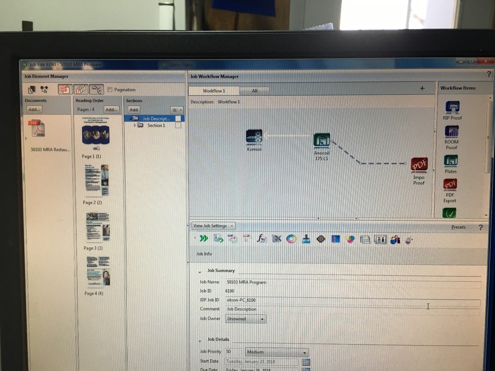 Xitron Sierra 6.5.1 Adobe WorkFlow Rip