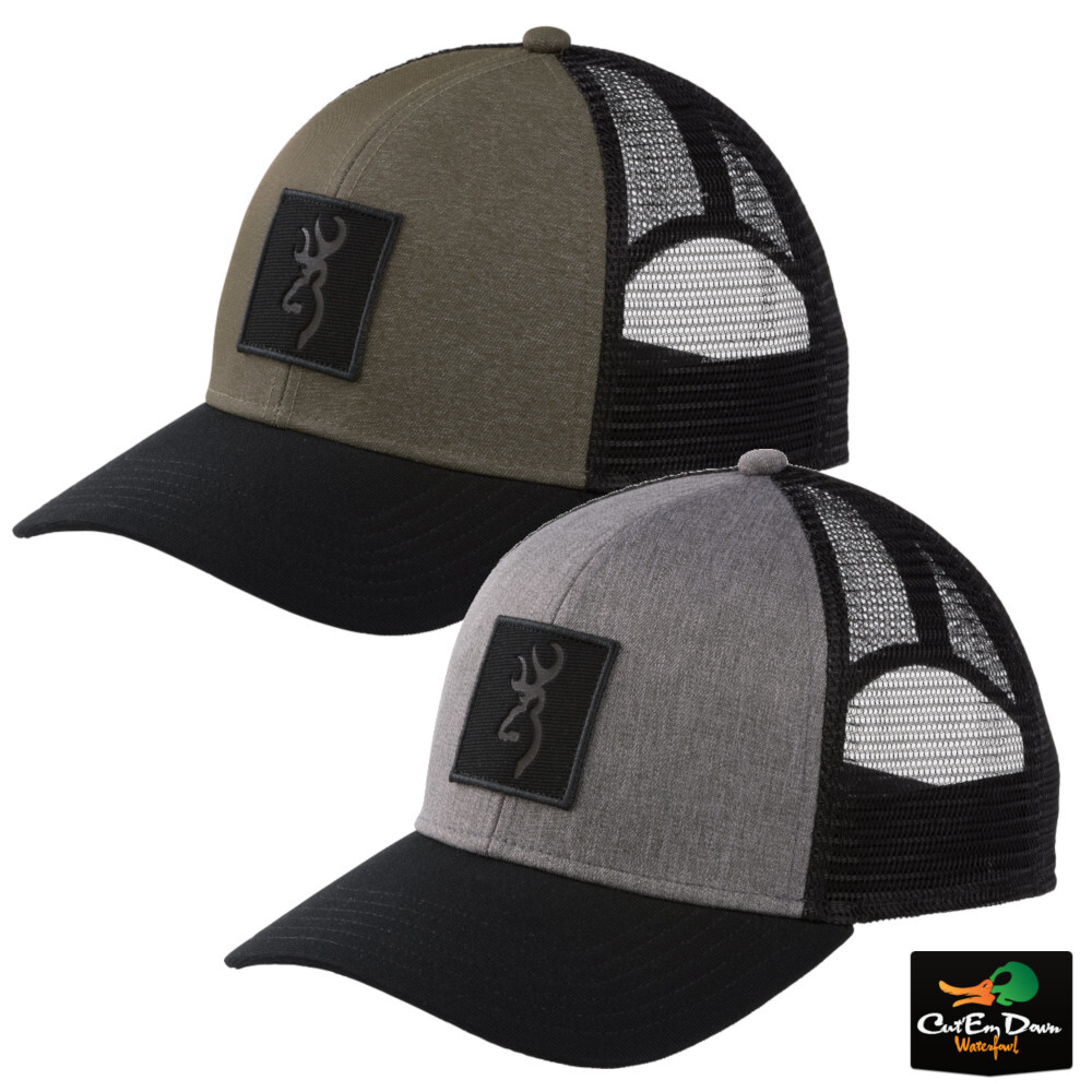 NEW BROWNING CREST CASUAL CAP BUCKMARK LOGO HAT