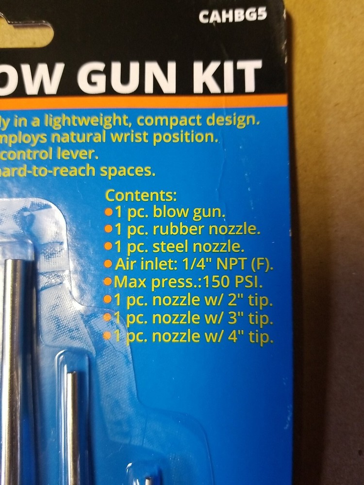 6-pc. Air Blow Gun Kit