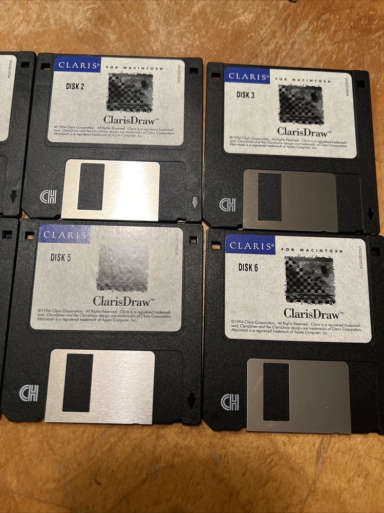 clarisworks for mac 1994 Floppy Discs