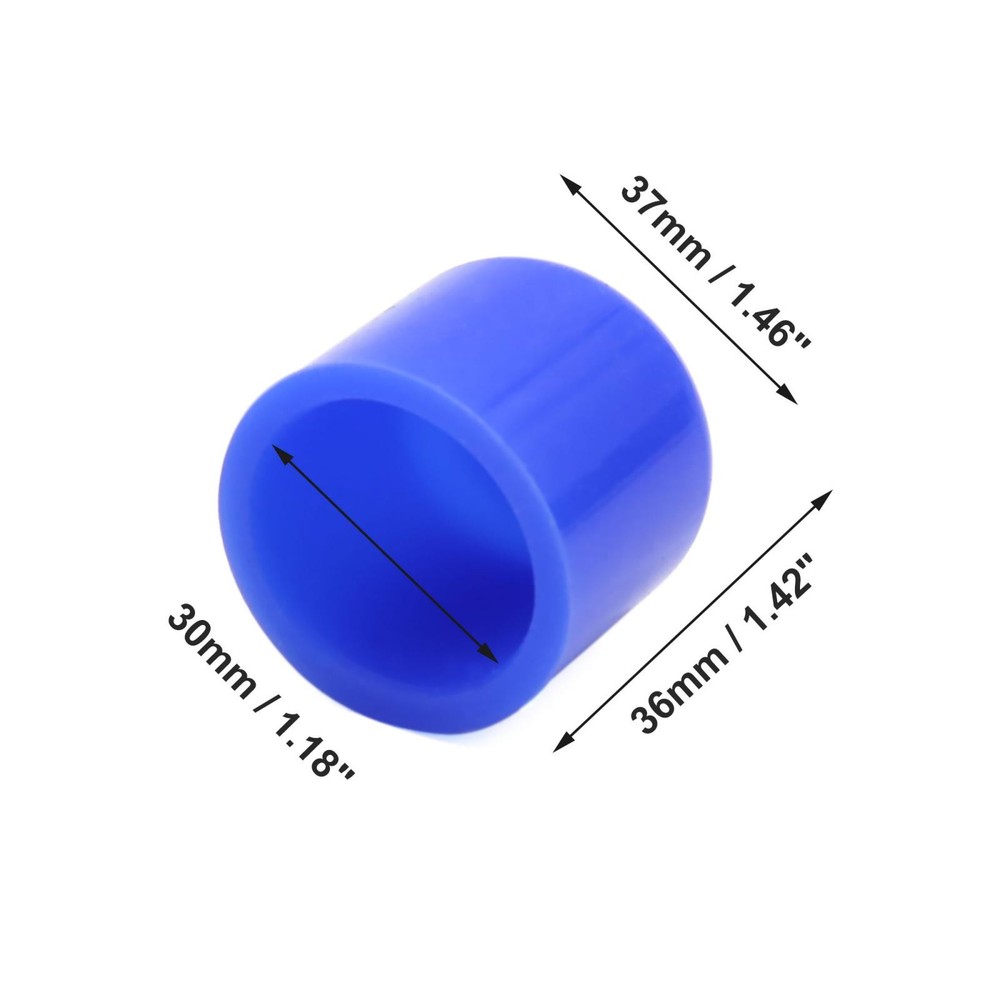 30mm 1.18" Shearing Silicone Suction Cap Hose Depression