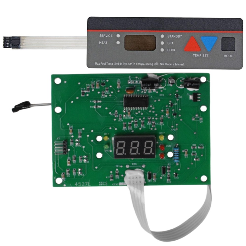IDXL2DB1930 Display Board for Hayward H350FDP H250IDL2 H350IDL2 Heaters