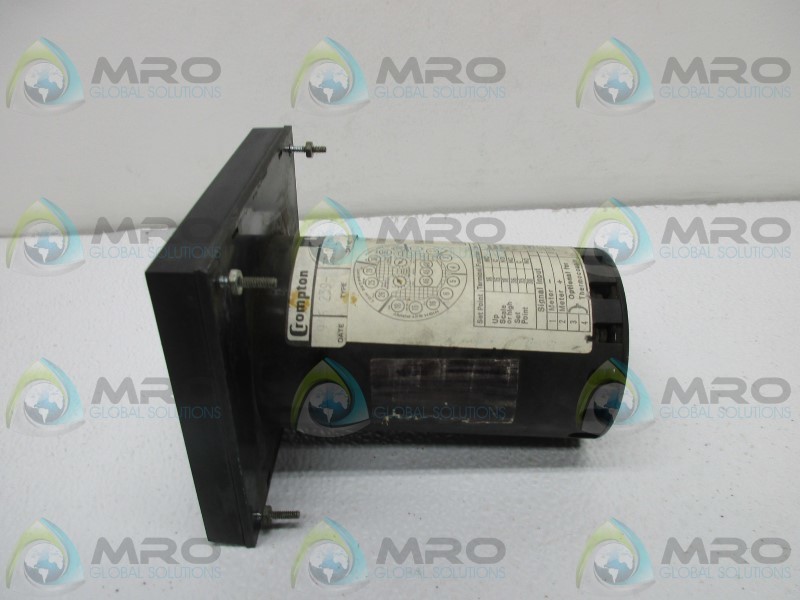 CROMPTON 239-301ALSTM PANEL METER UNMP