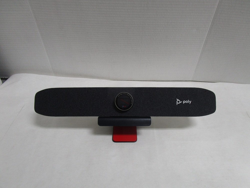 Poly Studio P15 Personal Video Bar 4K Camera Microphone Speaker Conference