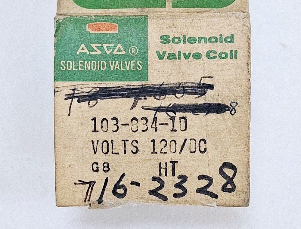 Asco 103-834-1D Solenoid Valve Coil