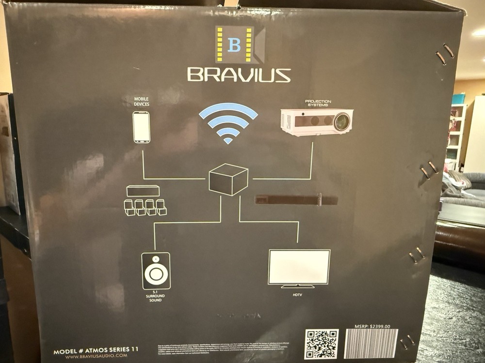 Bravius Atmos Series 11 Home Theater System