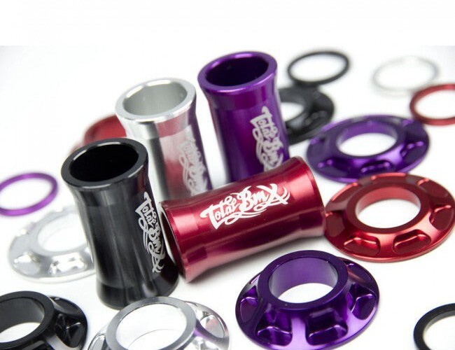 Total BMX Team 22mm MID Bottom Bracket Kit PURPLE