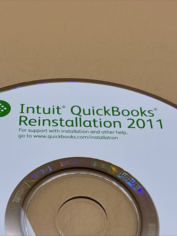 INTUIT QUICKBOOKS ProAdvisor Program 2011 Reinstallation. READ DESCRIPTION