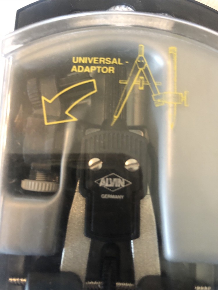 Compass Speed-Bow Alvin Drawing Set 6 Inch Nice