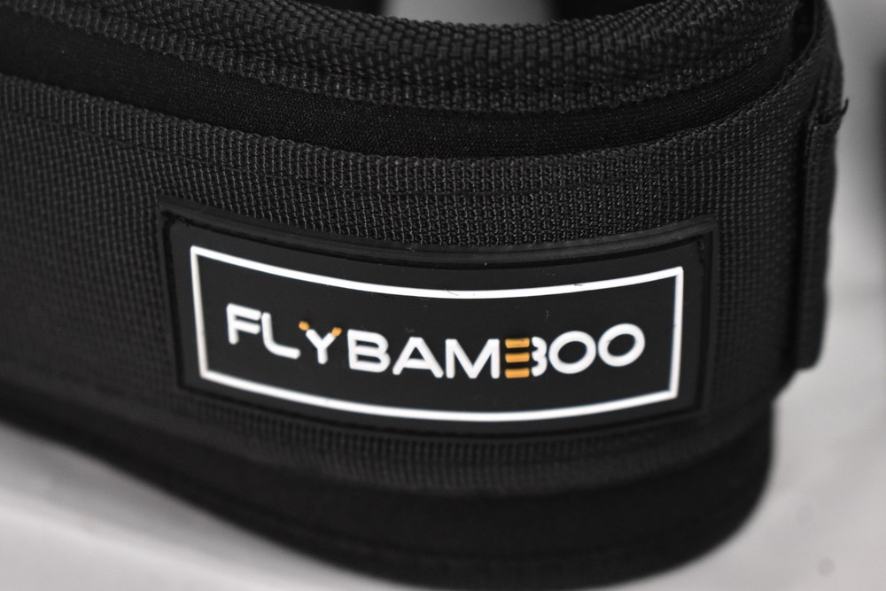 FlyBamBoo Exercise Hip Thrust Belt Black For Weight Lifting Multifunctional