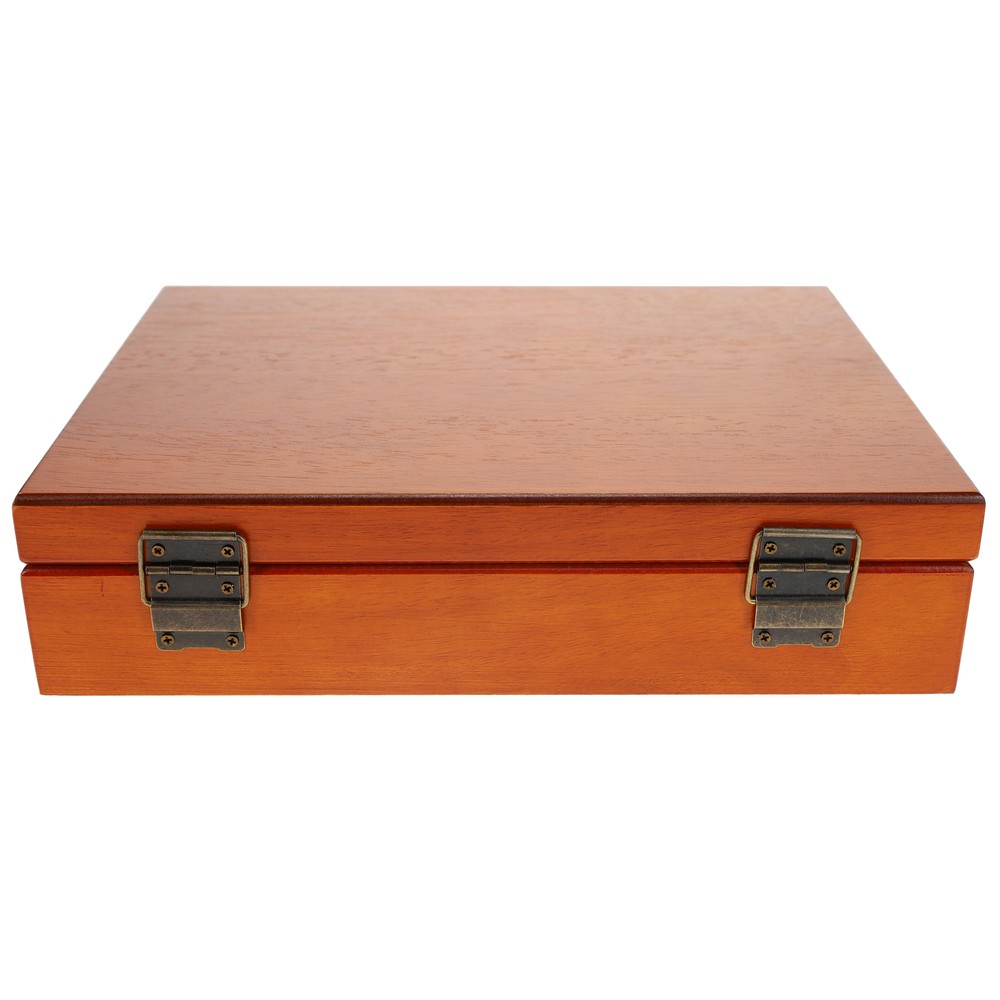 WE Games Wooden Keepsake Stash Box, Decorative Memory or Storage Box
