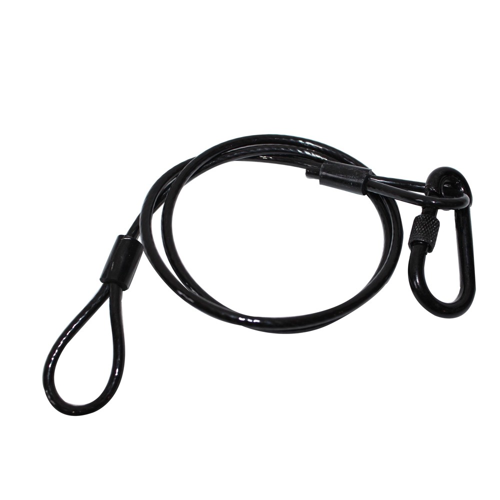 30" Black Safety Cable