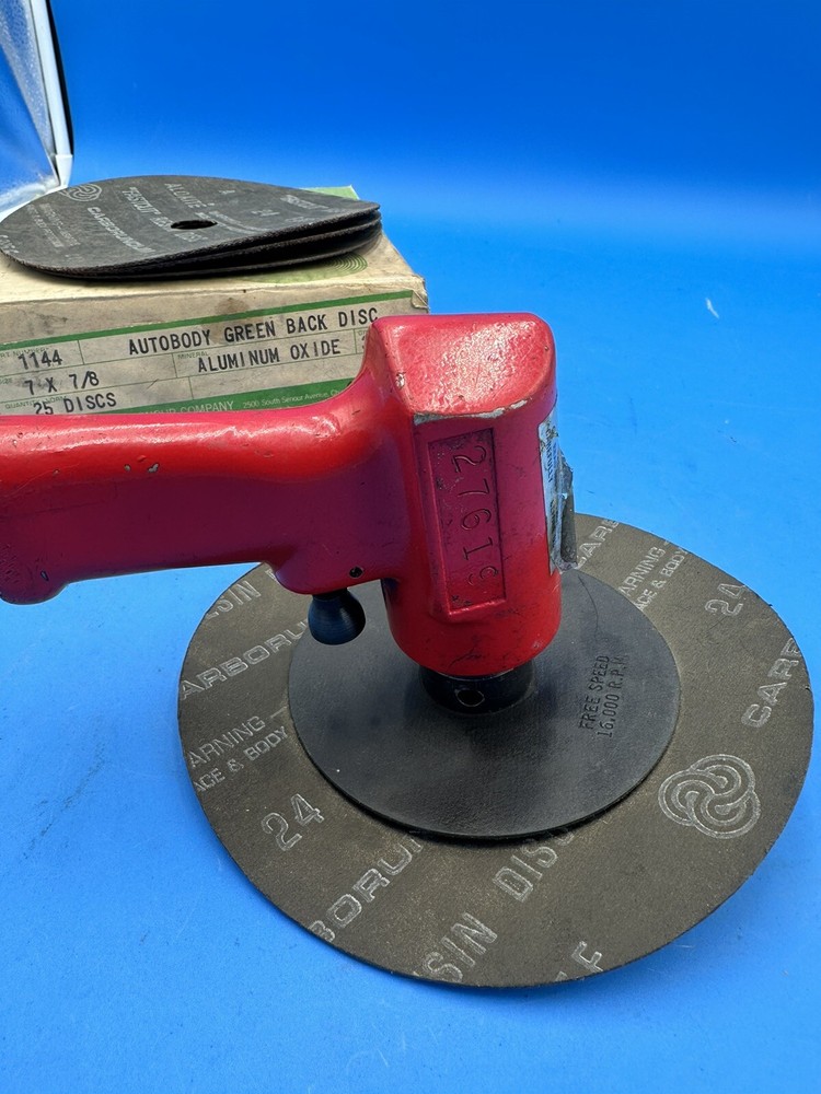 MAC Tools Air Sander 16,000 RPM W/ Sanding Discs