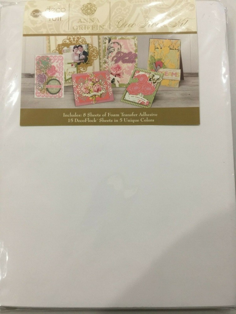 Anna Griffin Deco Flock Kit 551295 New