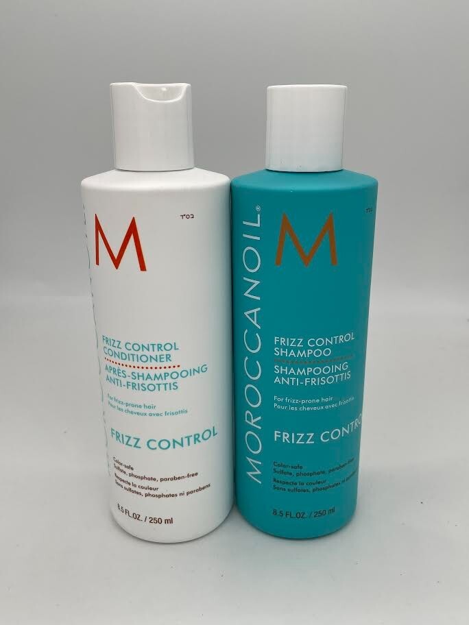 Moroccan Oil Frizz Control Shampoo & Conditioner Bundle 8.5oz Each