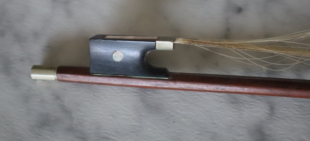 Antique mahogany violin bow