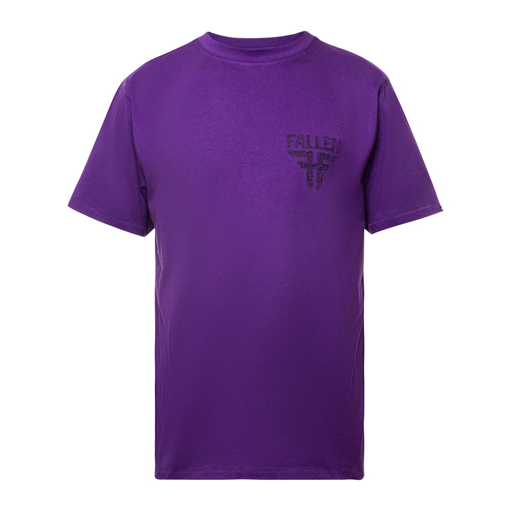 Death Touch Tee Grape/Black
