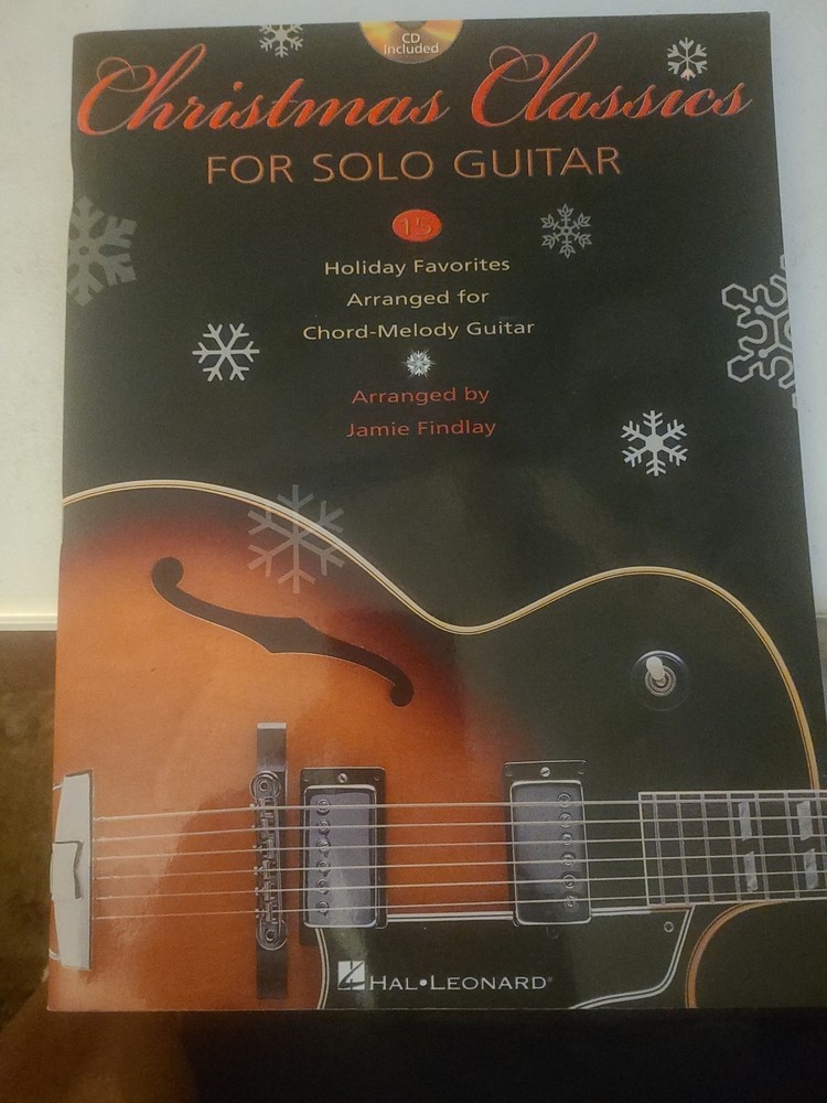 Christmas Classics For Solo Guitar W/CD