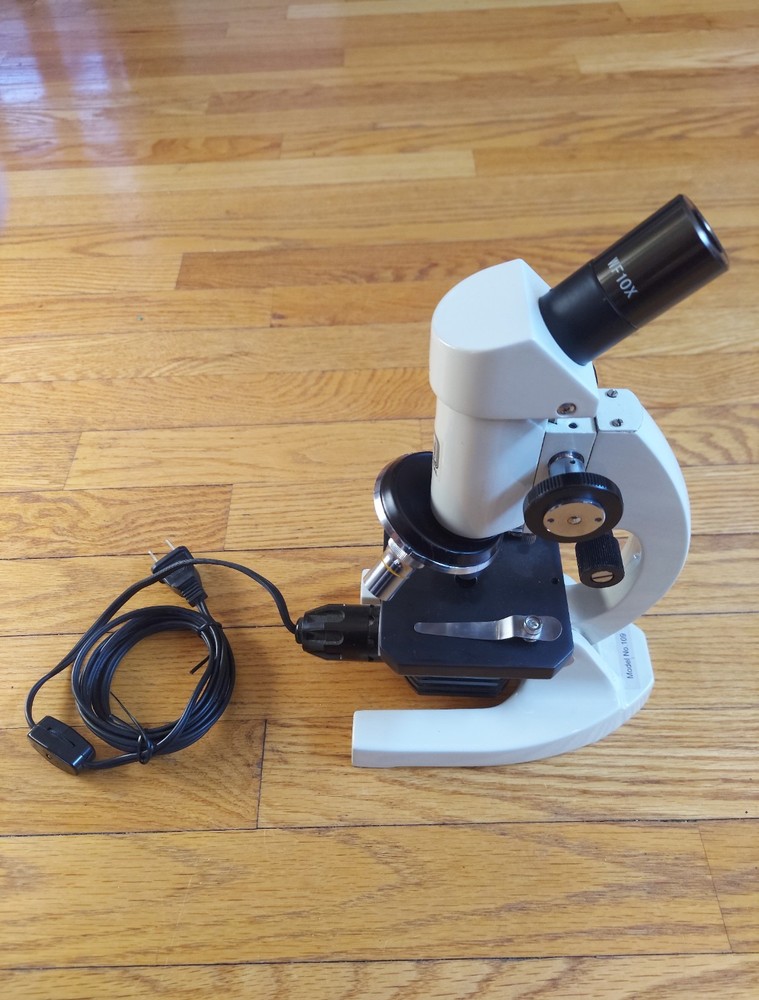 National (Mod. 109) Microscope - Optical Compound Science Lab - Fast Shipping!