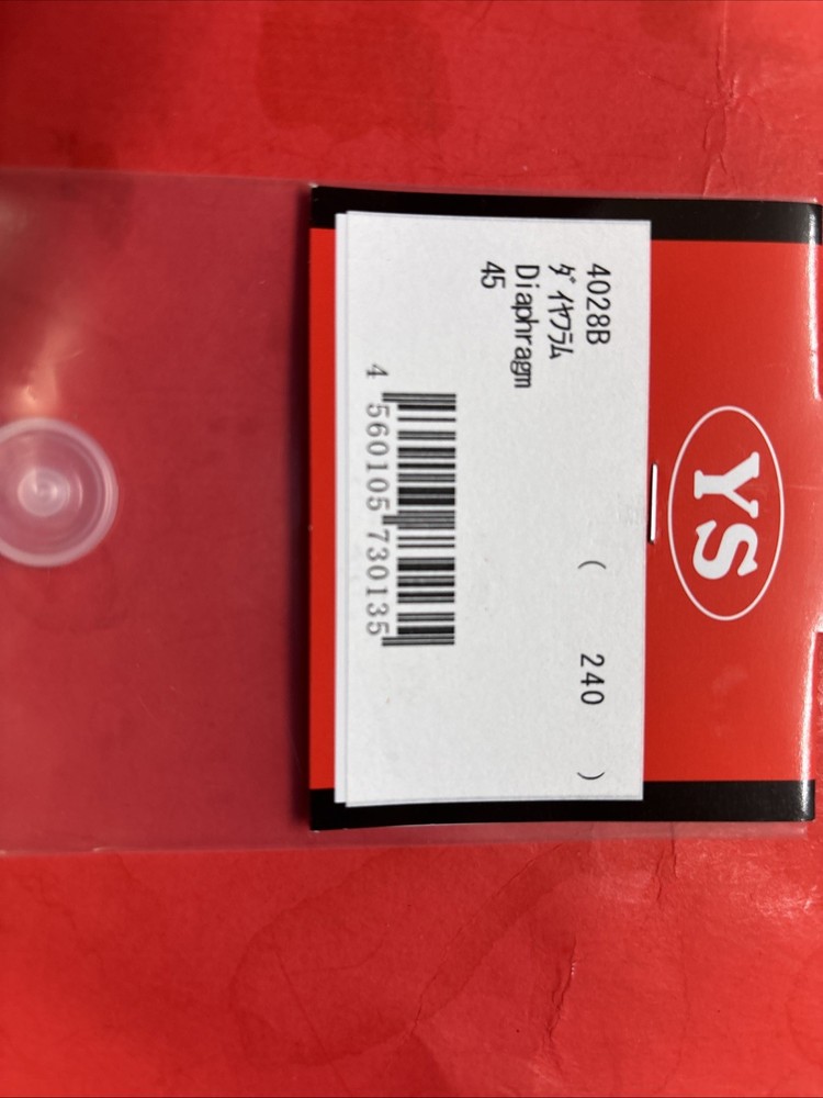 YS 45-60SR DIAPHRAM #4028B NIP ALSO 6028B