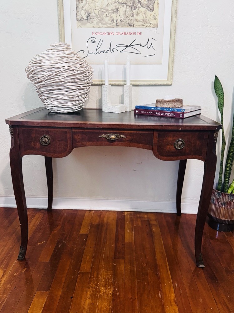 HENREDON Desk Wood 3 Draws