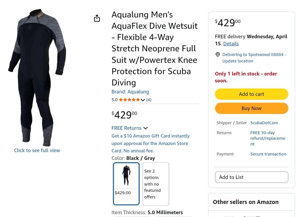 full body wetsuit