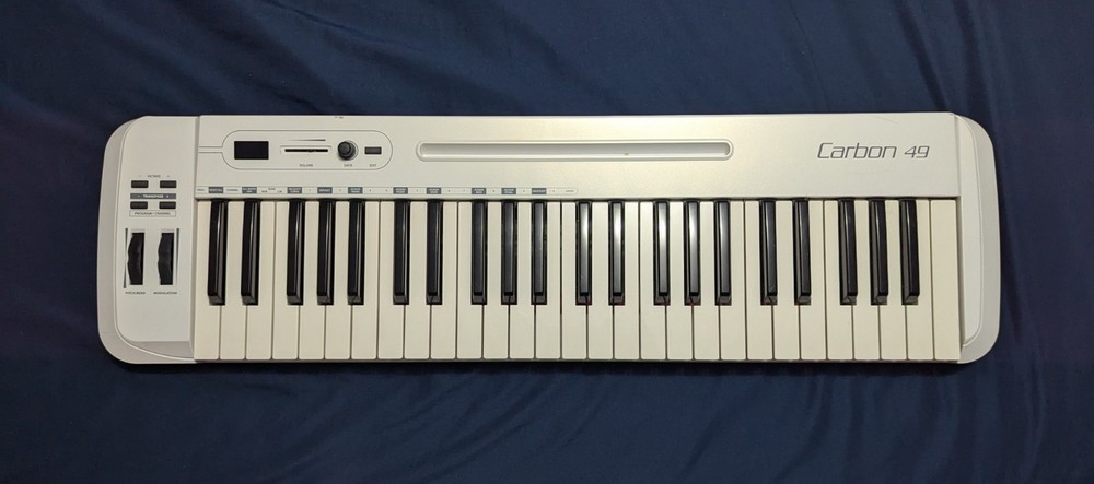 Samson Carbon 49 USB White MIDI Keyboard Software Controller