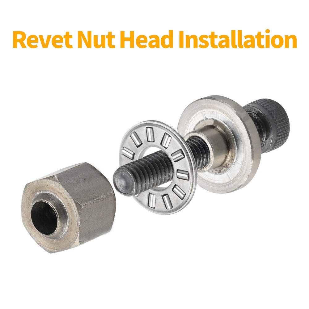 Hand Rivet Nut Gun Head nuts Simple installation Riveter Rivnut Tool M3-M10