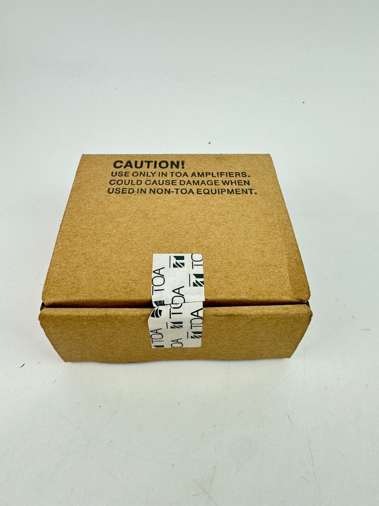 TOA Electronics U-03R Unbalanced Line Input Lo/Hi Cut Filter Module *NEW OPENED