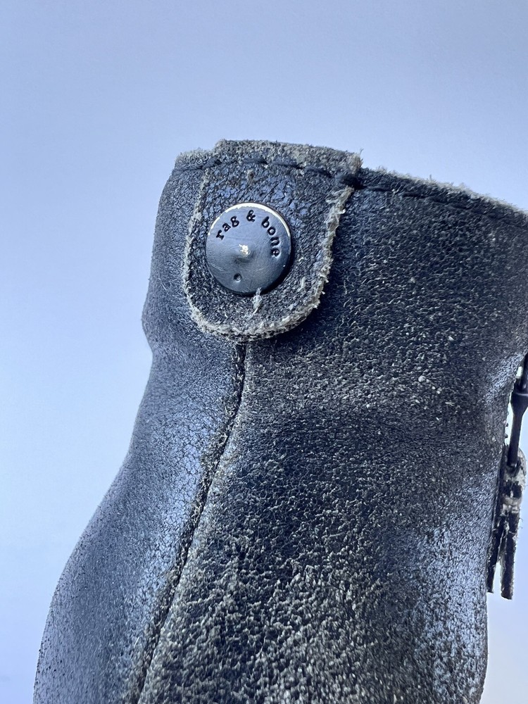Rag And Bone Leather Booties Sz EUR 36