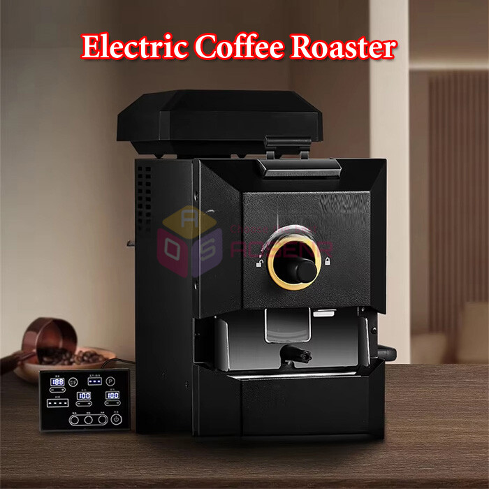 1000W Coffee Bean Roaster Automatic Roaster Coffee Drum Roasting Machine