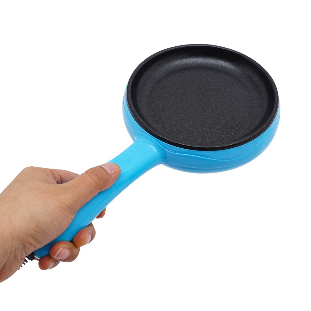 Non-stick Mini Fried Eggs Saucepan Small Frying Pan Flat Cookware Griddle Blue