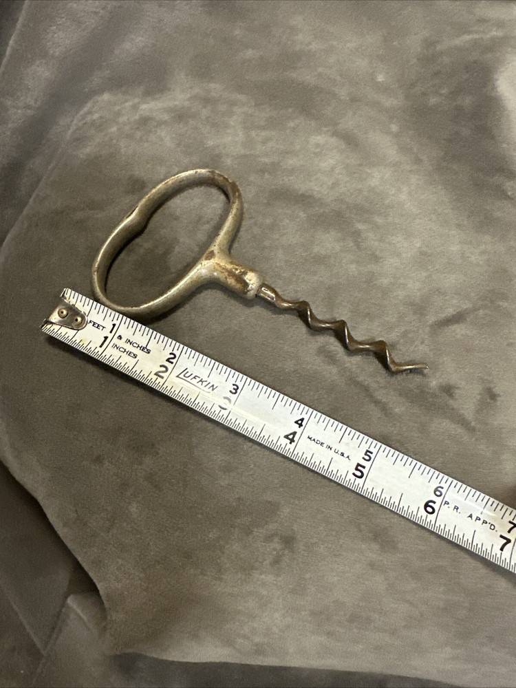 VINTAGE Metal Pull Style Corkscrew