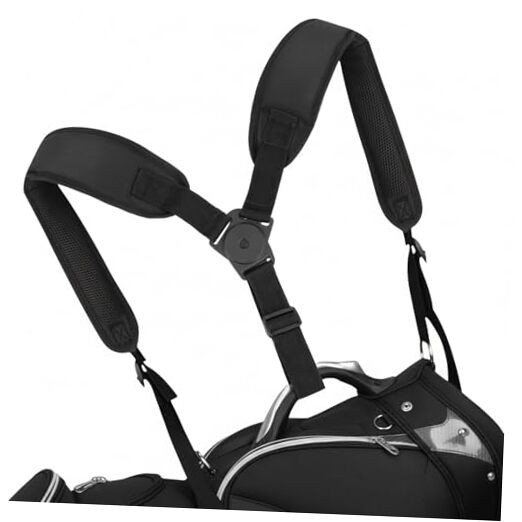 Golf Bag Shoulder Strap, Universal Golf Bag Strap Replacement Double Shoulder