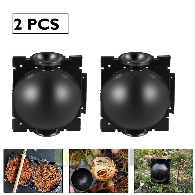 2-20x Tree Root Growing Box, Rooting Ball Grafting Tools, Reusable High Pressure