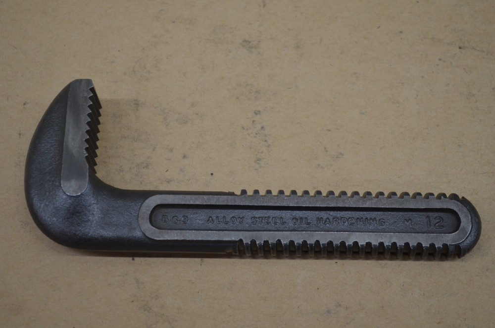Ridgid Pipe Wrench Hook Jaw Replacement 12"